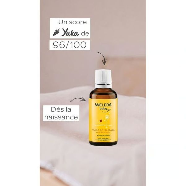Huile de Massage Ventre de Bébé - 50 ml