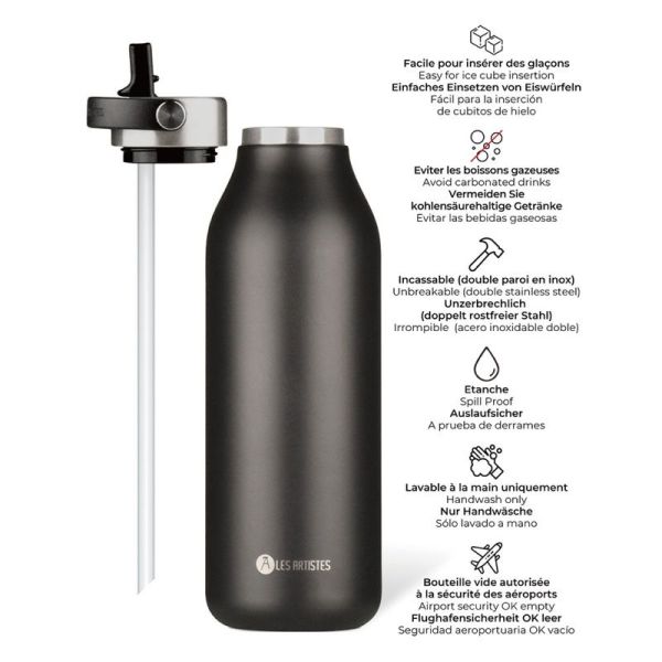 Bouteille isotherme 2.0 BlackPearl - 1,5 L