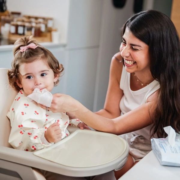 Baby Lingettes Nettoyantes à l'Eau - Lot de 4