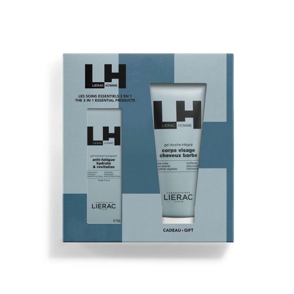 Coffret Fête des Pères Gel Hydratant + Gel Douche Offert Homme - Gel Hydratant 50 ml, Gel Douche 200 ml