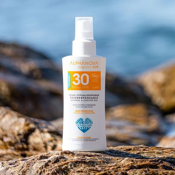 Crème solaire hypoallergénique format voyage SPF30 SUN - 90 g