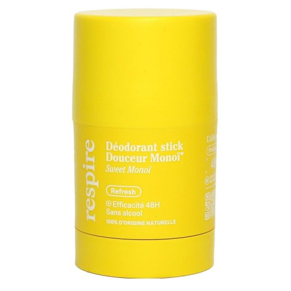 Déodorant stick douceur monoï 48h sans alcool 50g