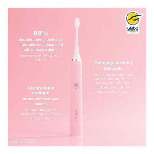 My Variations Brosse à dents électrique - Rose