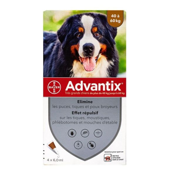 Advantix Tres Grand Chien 4X6Ml