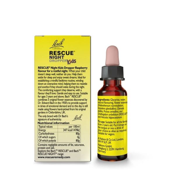Nuit Kids - Compte-gouttes Framboise - 10 ml