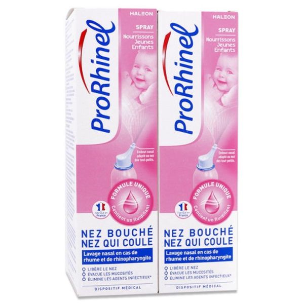 Spray Nasal Nourrissons et Jeunes Enfants - 2 x 100 ml
