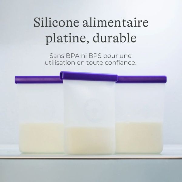 Lansinoh Sach Cons Lait Maternel Silic 5