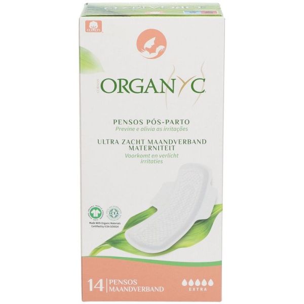 Serviettes Hygiéniques Douceur Maternité - Flux Extra - 14 serviettes