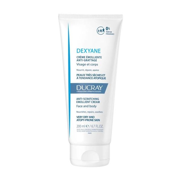 Dexyane Crème émolliente anti-grattage - 200 ml