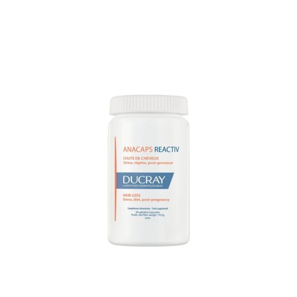 Ducray Anacaps Reactiv Gelu Bt30