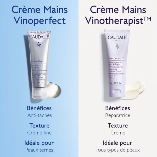 Crème Mains Anti-Taches Vinoperfect - 50 ml