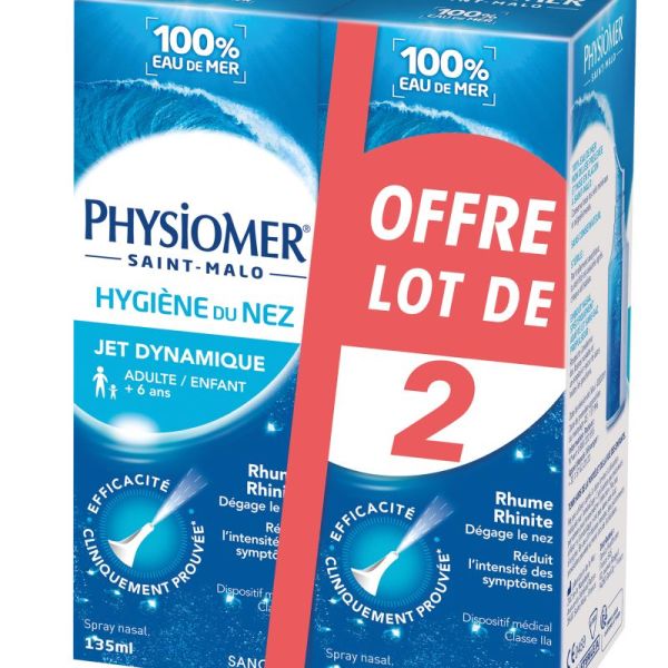 Physiomer Jet Dynamique 135Ml X 2