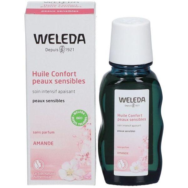 Huile Confort peaux sensibles Bio - 50 ml