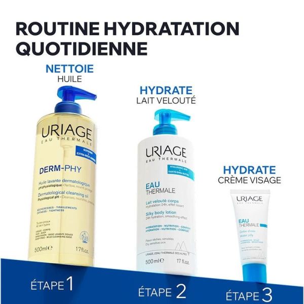 Huile Lavante Dermatologique Derm-Phy Sécheresses - Tiraillements - 1 l