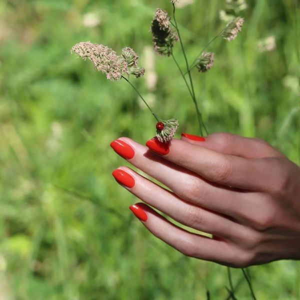 Vernis à ongles Red Coral Green - 15 mL