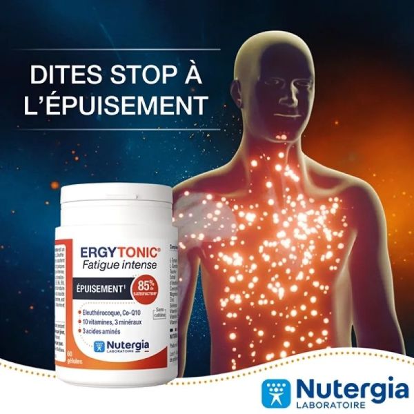 ERGYTONIC Fatigue Intense - 60 gélules