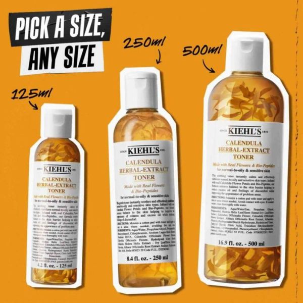 Tonique à l'extrait de Calendula