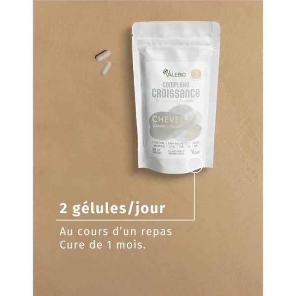 Complexe Croissance Cheveux - 60 gélules