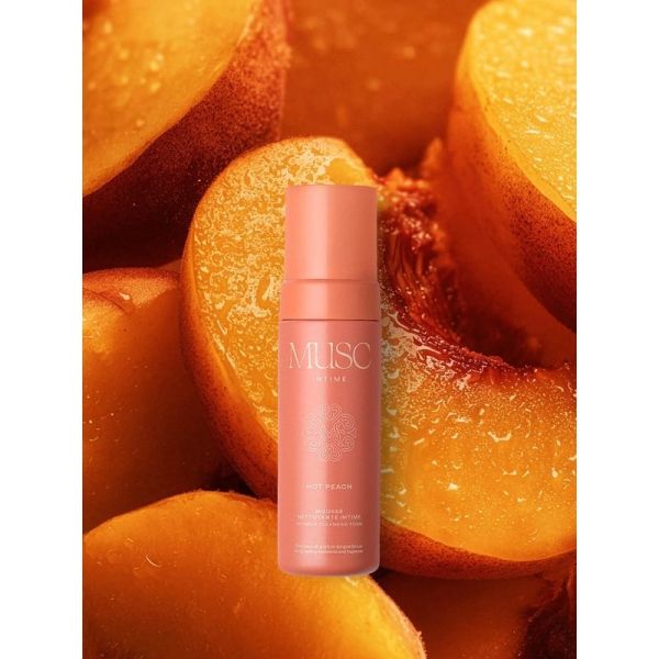 Mousse nettoyante intime La Charmeuse - Hot Peach - 150 ml
