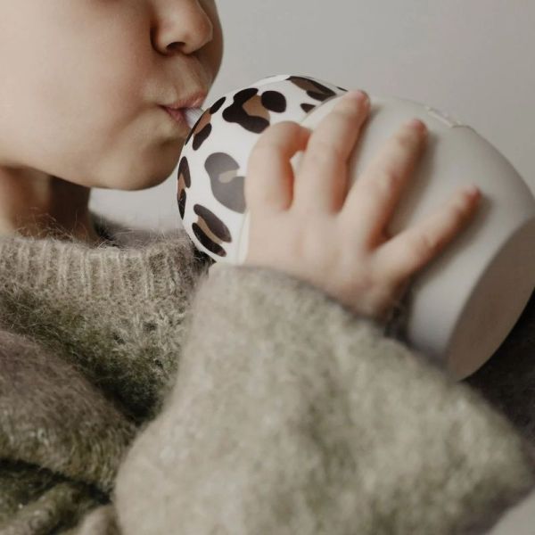 Tasse a paille lestee - Graouu - 240 ml