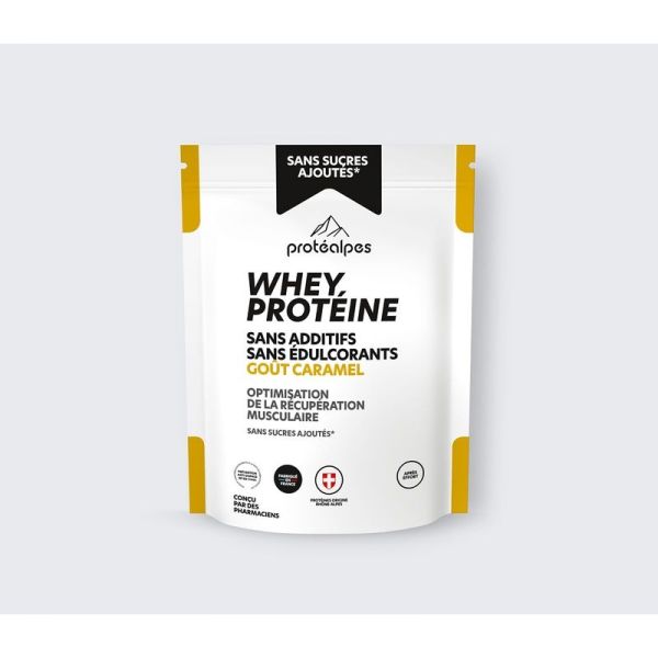 Whey protéine Sans sucres ajoutés - Caramel - 750 g