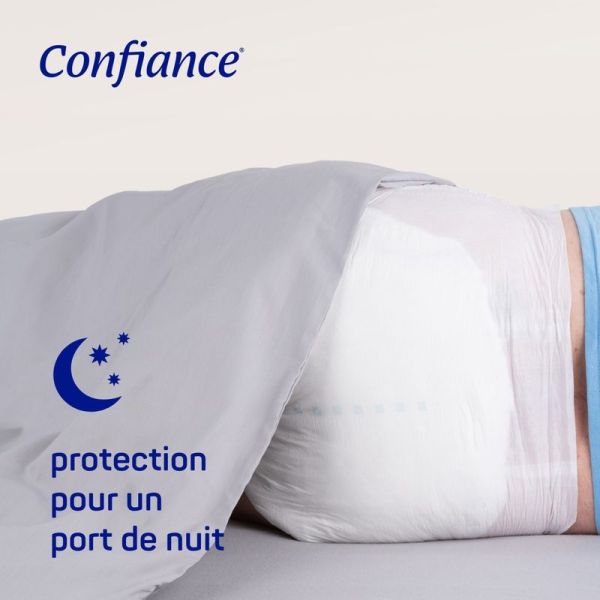 Confiance Elastic 10 Gouttes - Taille L, 14 changes complets