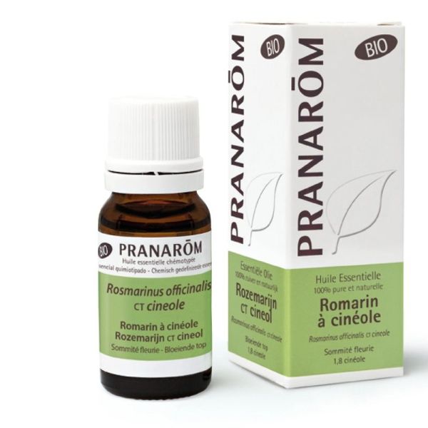 Huile Essentielle de Romarin à cinéole - Bio - 10 ml