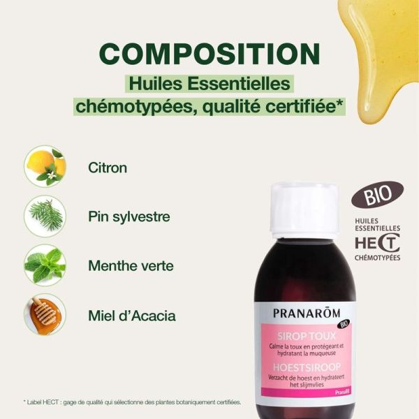 Sirop toux bébé - Bio - 120 ml