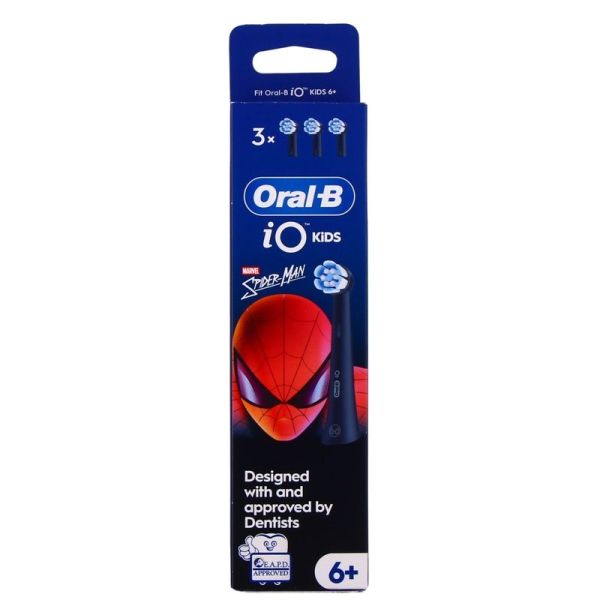 iO Kids 6+ Brossettes Spider Man - 3 brossettes