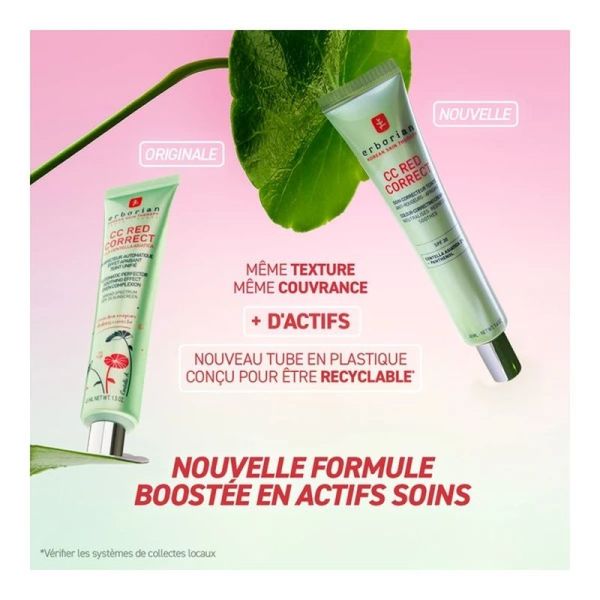 CC Red Correct à la Centella Asiatica SPF30 - 40 ml