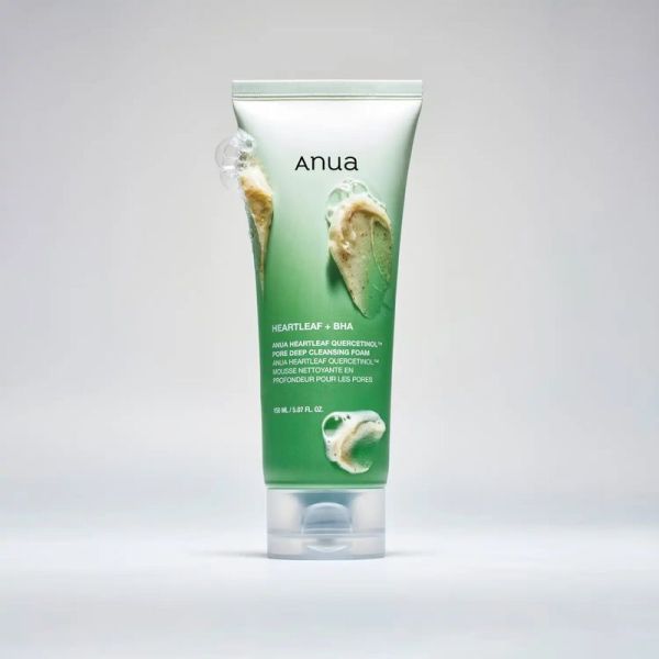 HEARTLEAF + BHA - Mousse Nettoyante en Profondeur pour les Pores - 150 ml