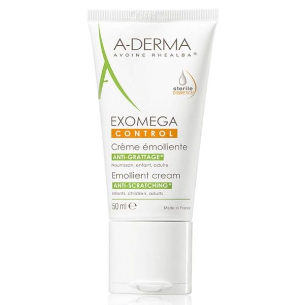 Crème émolliente anti-grattage Exomega Control - 50 ml