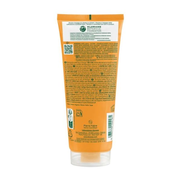 Gel douche au parfum Fleur d'Oranger - 200 ml