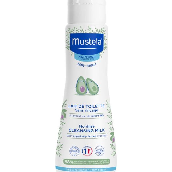 Lait de toilette sans rinçage à l’avocat BIO 200ml