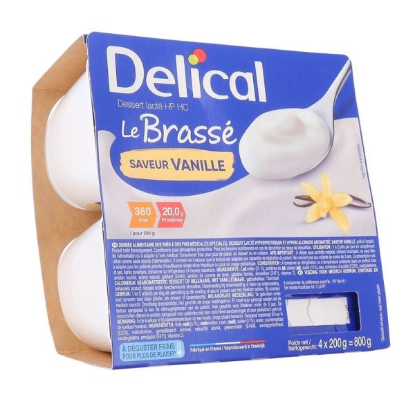 Dessert Lacté HP HC Le Brassé - 4 x 200 g