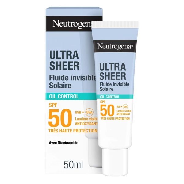 Ultra Sheer Solaire Fluide Invisible Oil Control SPF50+ - 50 ml