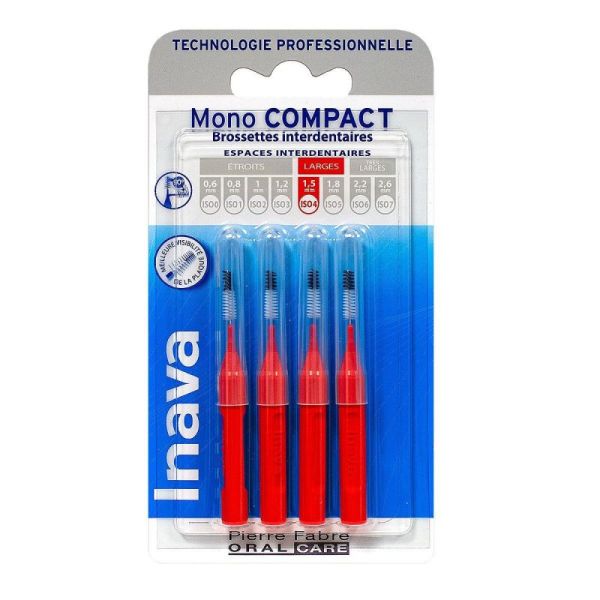 Inava Bros Interd Mono Compact Rouge X4