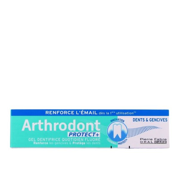 Arthrodont Protect+ Gel Dentifrice Quotidien Fluoré - 2 x 75 ml