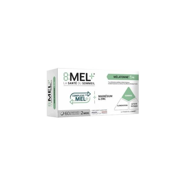 Mélatonine 1 mg - 60 comprimés bi-couches