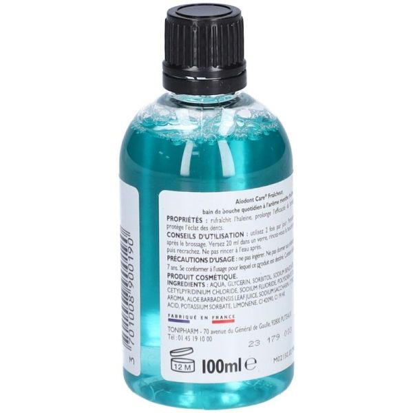Fraîcheur Bain de Bouche Quotidien Sans Alcool CARE - 100 ml