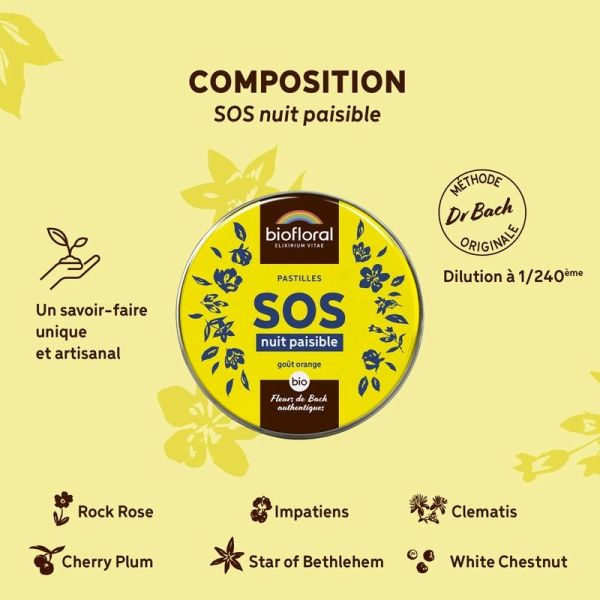 SOS Secours Nuit Paisible - Bio - 50 g