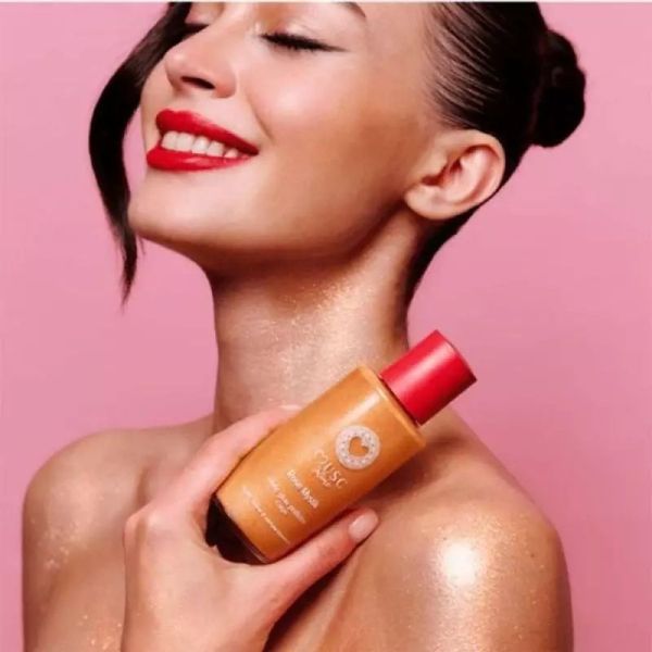 Huile Glow Pailletee - Rose Mystik - 100 ml