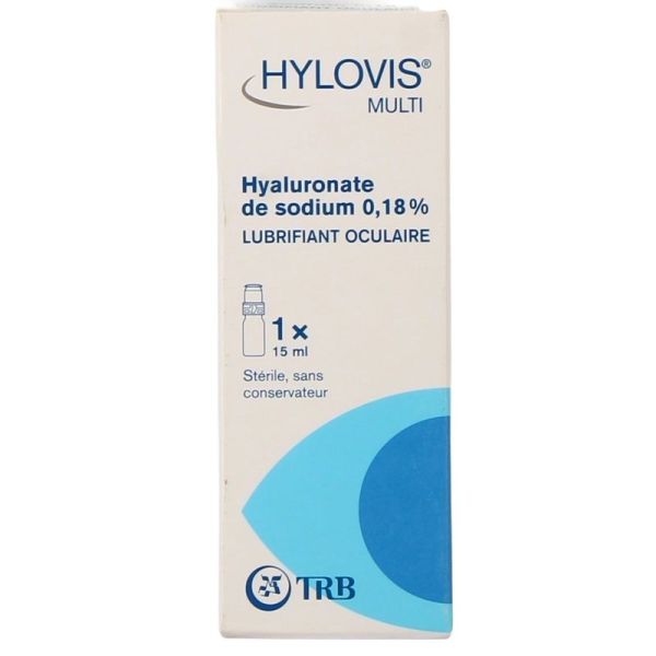 Hylovis Multi Lubrifiant Oculaire - 15 ml