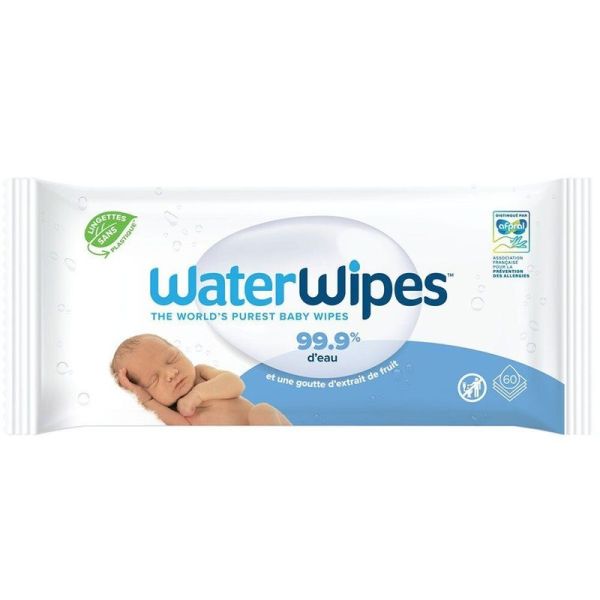 Lingettes Imprégnées - 60 lingettes
