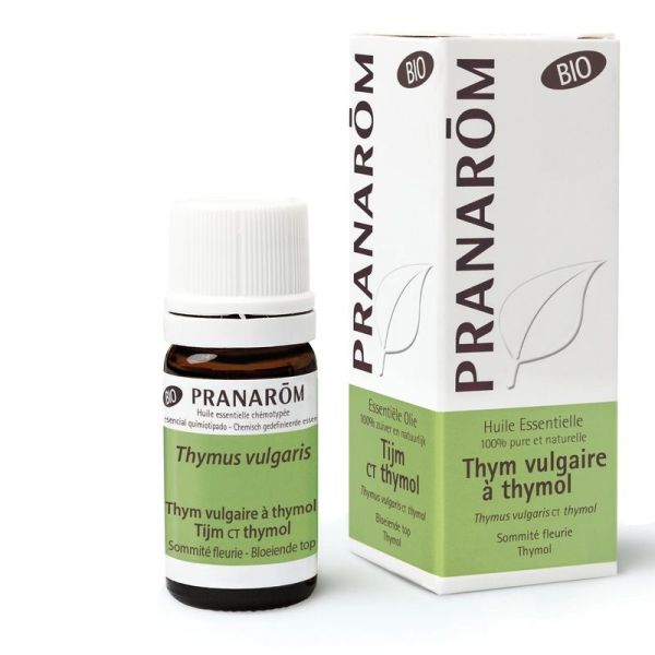Huile Essentielle de Thym vulgaire a thymol - Bio - 5 ml
