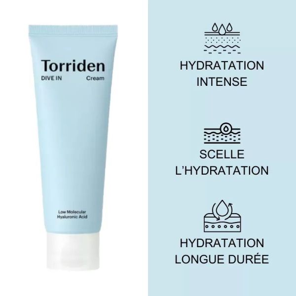 Crème à l'acide hyaluronique DIVE IN - 80 ml