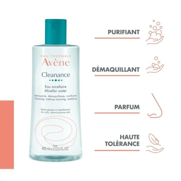 Eau Micellaire Matifiante CLEANANCE - 2 x 400 ml