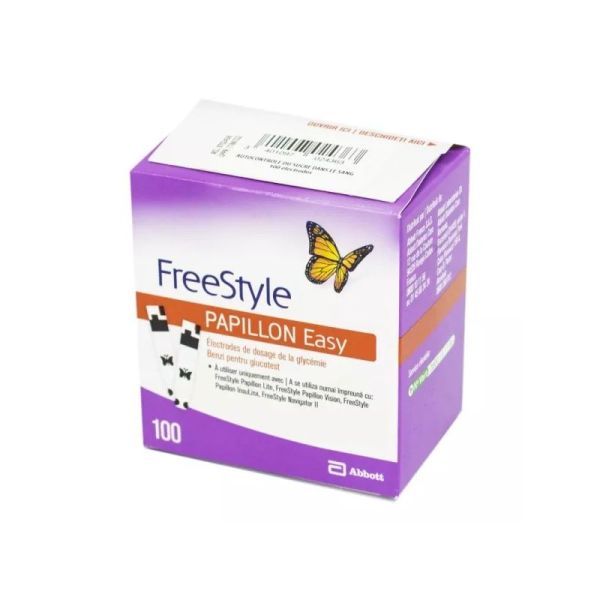 FreeStyle Papillon Easy - 100 électrodes