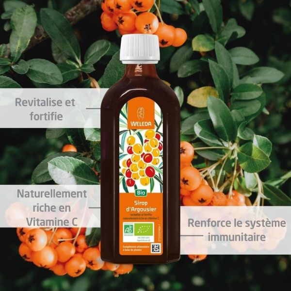 Sirop d'Argousier Bio - 250 ml