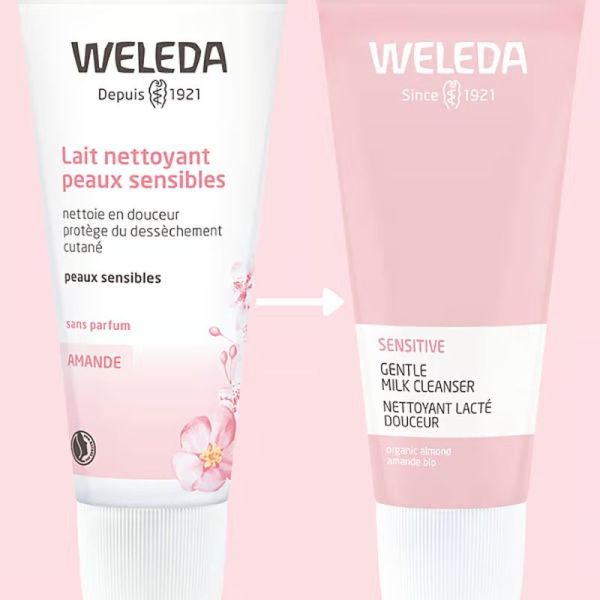 Nettoyant lacté douceur Sensitive - 75 ml